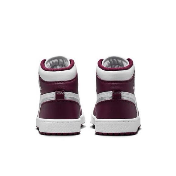NEW Nike Air Jordan 1 High G Golf Bordeaux Purple White DQ0660-103 Men’s Size 13 main image 4